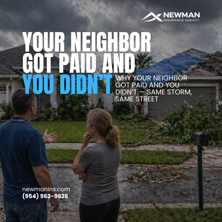 Neighbors Insurance Why Your Neighbor Got Paid and You Didn’t — Same Storm, Same Street ...