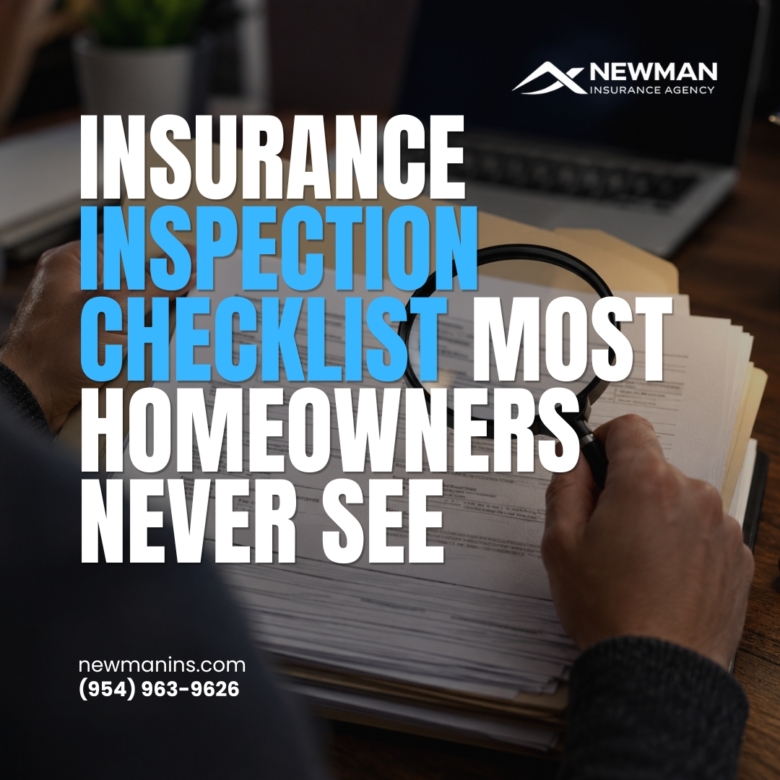 The Insurance Inspection Checklist Most Homeowners Never See