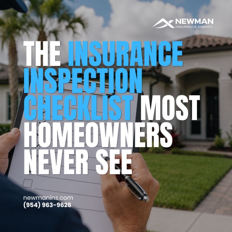 The Florida Insurance Inspection Checklist MostHomeowners Never See