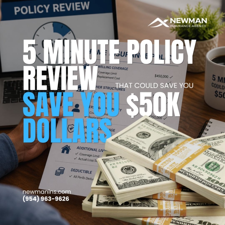 The 5 Minute Policy Review That Could Save You $50,000 Dollars