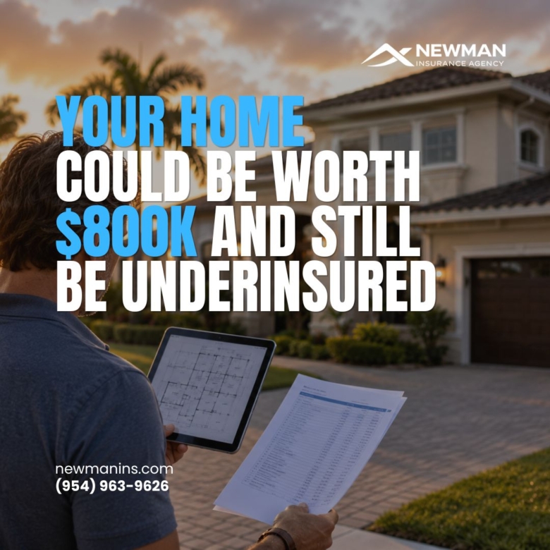 Your Home Could Be Worth $800k and Still Be Underinsured